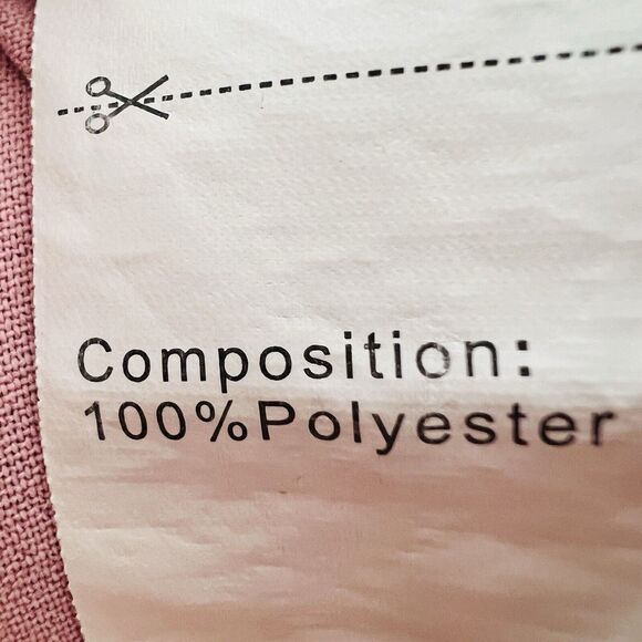 Shein Curve Pink Lightweight Flowy Side Tie Comfy Summer Blouse ~ Plus Size 2XL - Picture 7 of 7